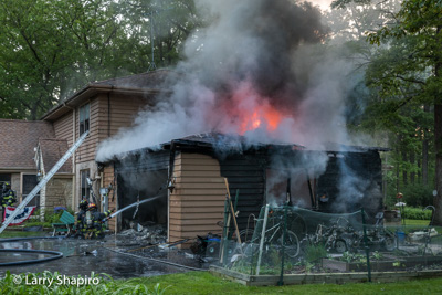 Lincolnshire Riverwods FPD house fire at  24341 N Elm Road 6-2-17 Shapirophotography.net Larry Shapiro photographer